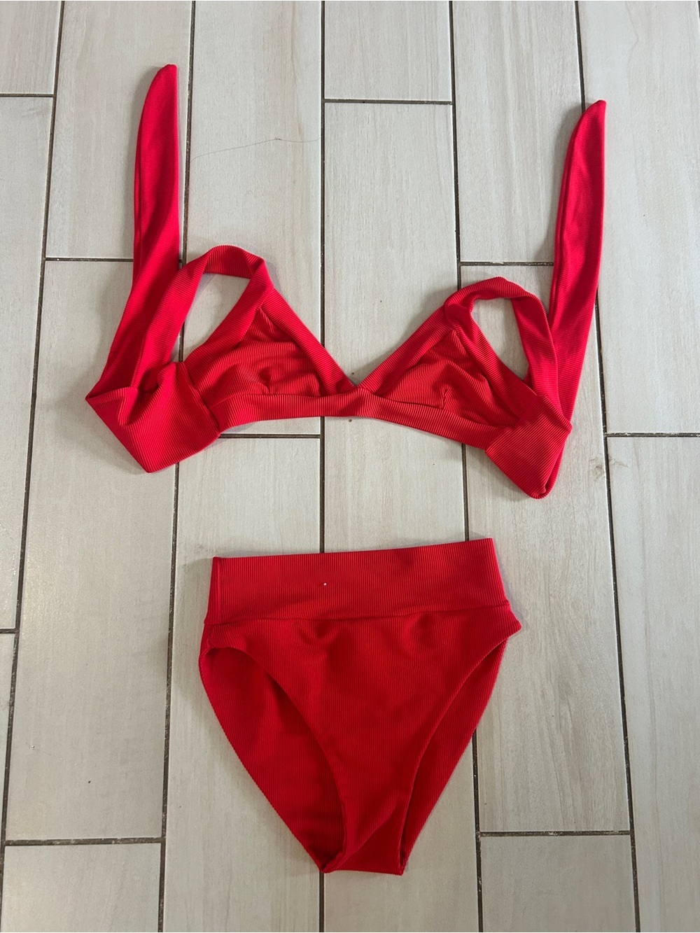 Tatum Swim Ribbed Bikini - Picture 3 of 11